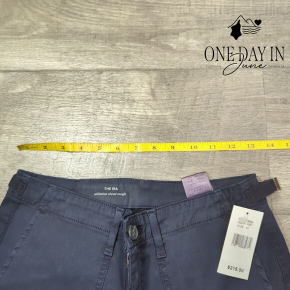 Adriano Goldschmied The Ira Utilitarian Relaxed Straight Jeans Size 27 (4) - Picture 3 of 6